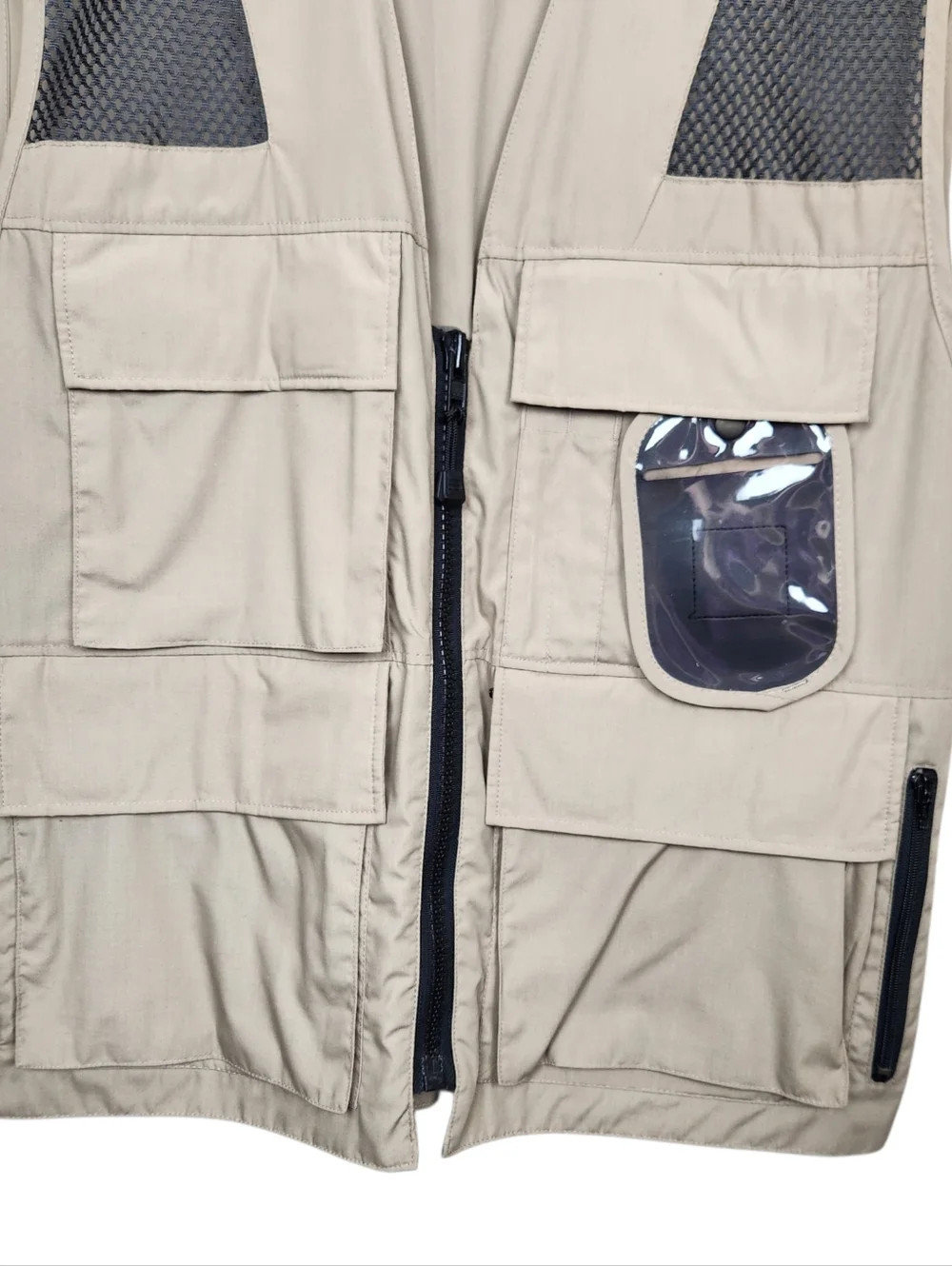 Fujifilm Professional Photographer Press Pass Cargo Tactical Vest Mens Size L